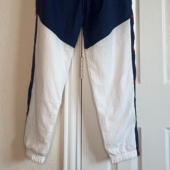 Nike Women's Sportswear Track Pant Joggers with in Navy Blue & White - Small - Picture 4 of 4